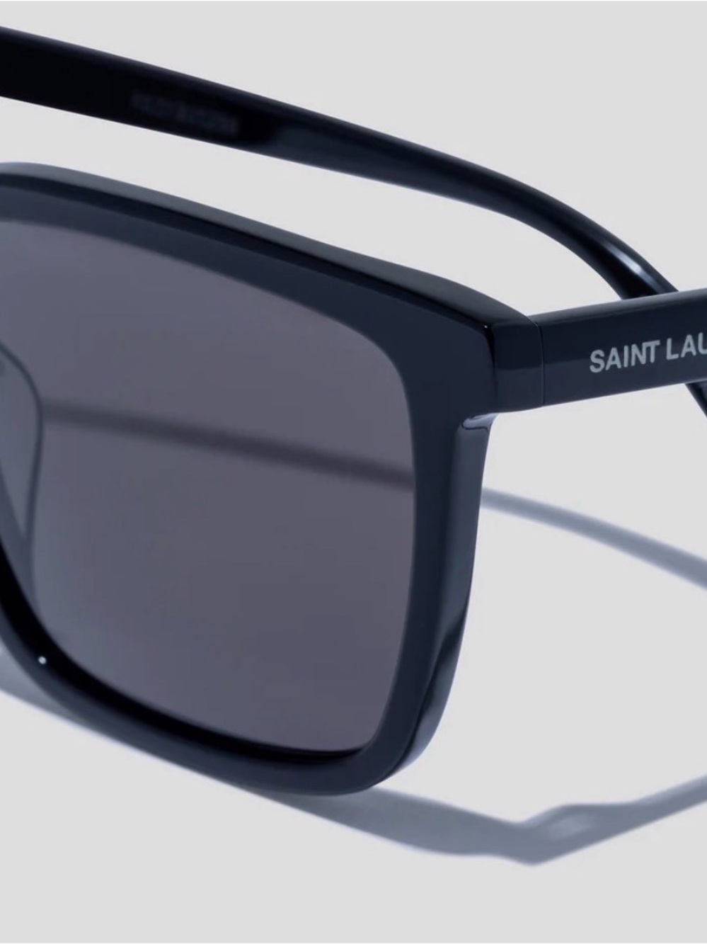 NWT Current Style Saint Laurent Black Square Sunglasses - Picture 5 of 6